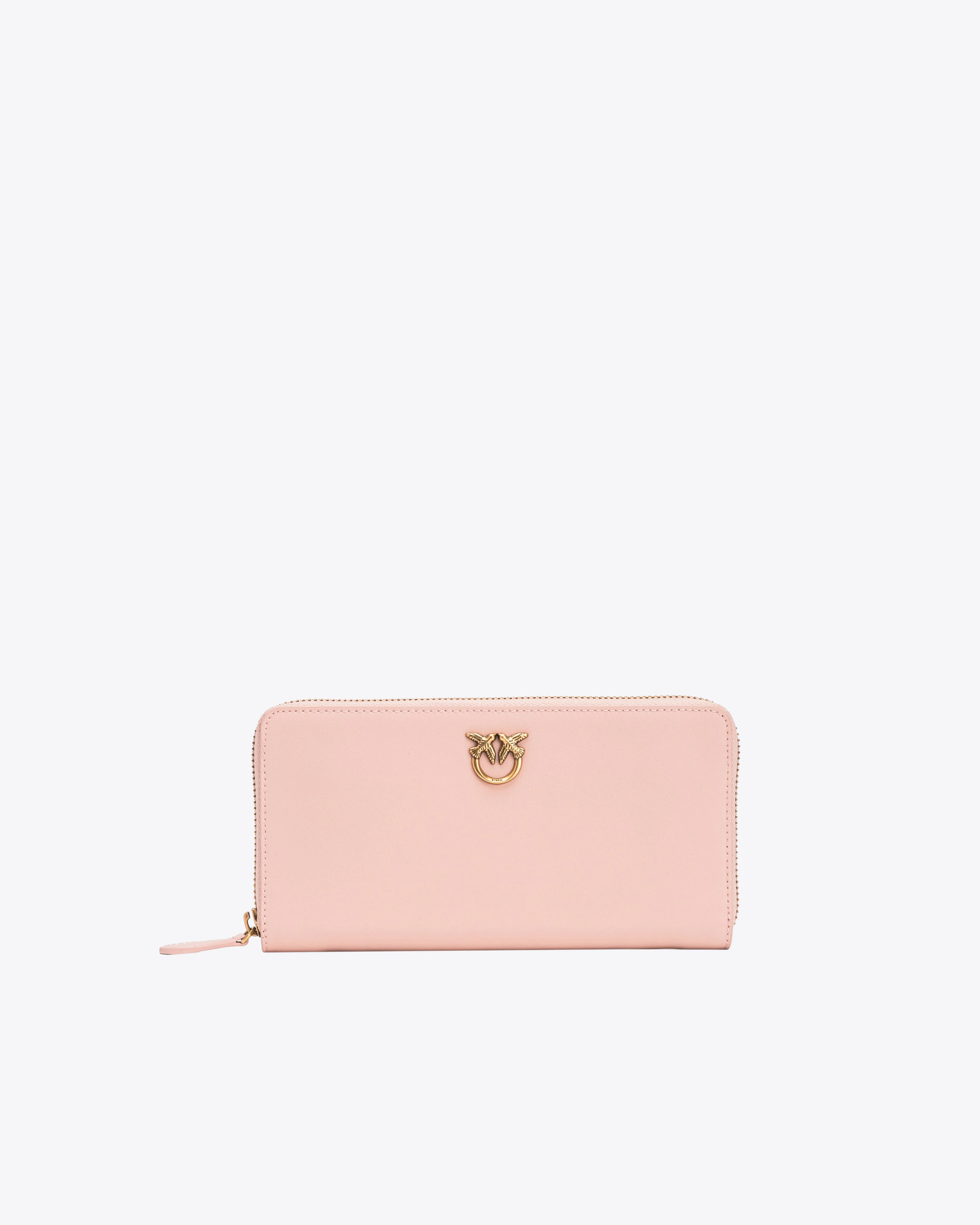 Portefeuille à contour zippé | Rose