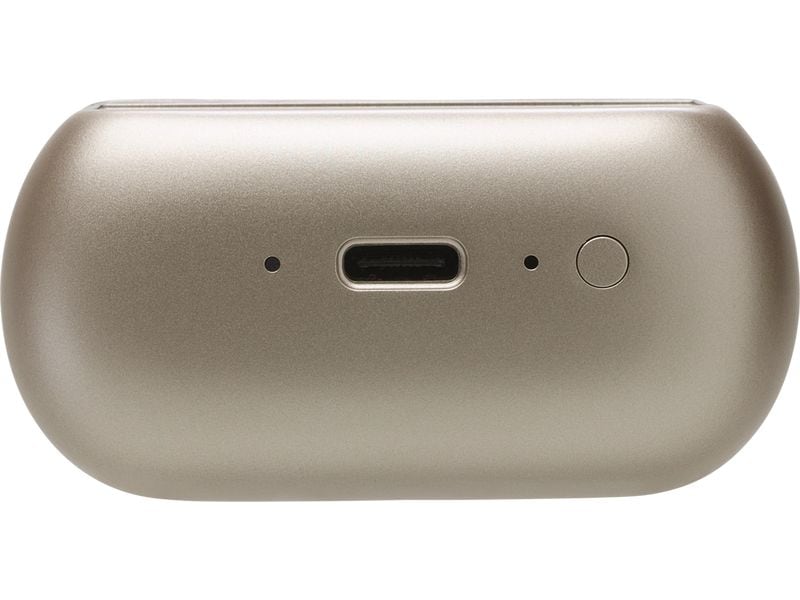 JBL True Wireless In-Ear-Kopfhörer Tour Pro 3 Beige Kabellose Noise-Cancelling-Ohrhörer mit Smart Charging Case