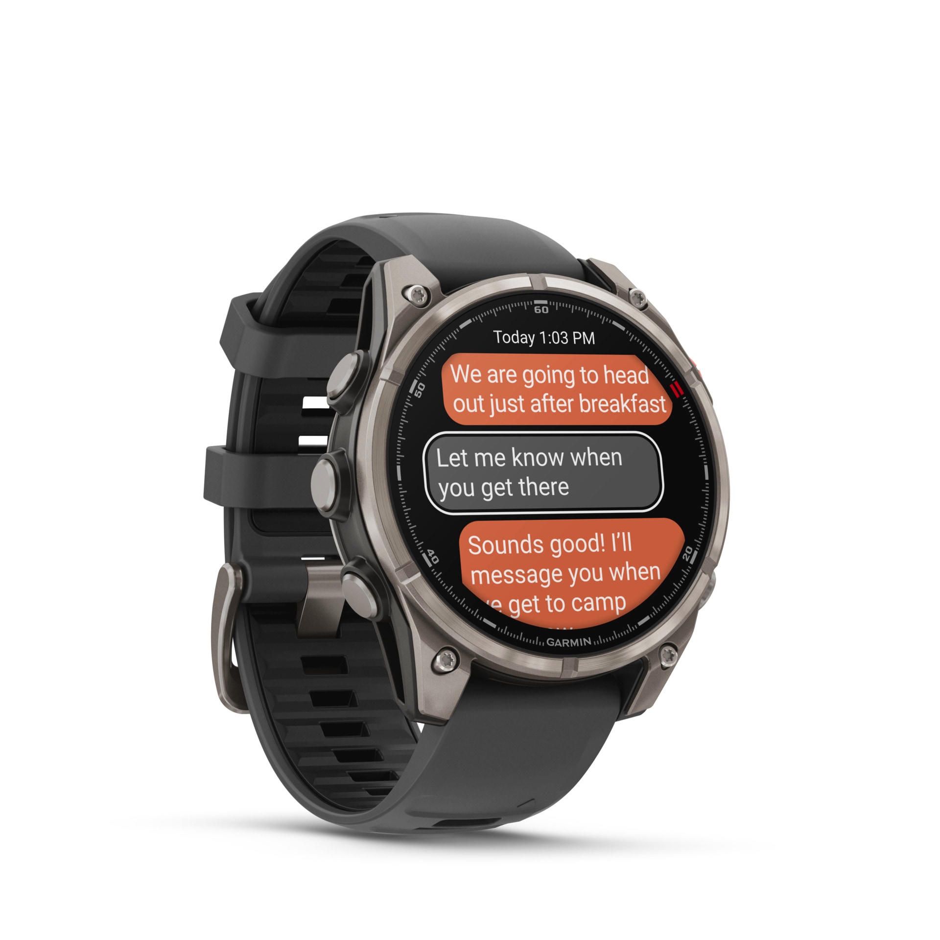 Garmin Smartwatch »FENIX 8 Pro - smarte Premium Multisport GPS-Uhr«(47/ 1,4 ″) Garmin