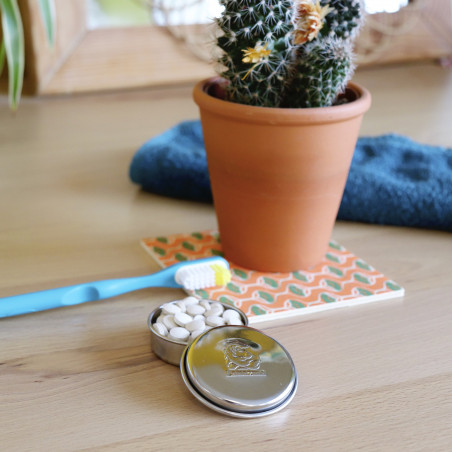 Lamazuna Boîte en inox ronde vide