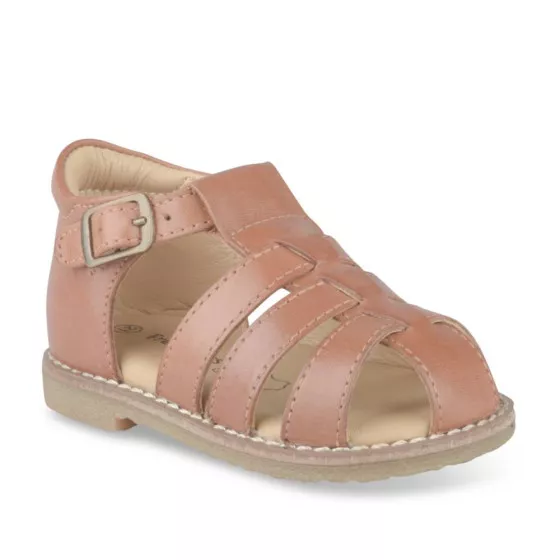 Sandales COGNAC FREEMOUSS BOY CUIR