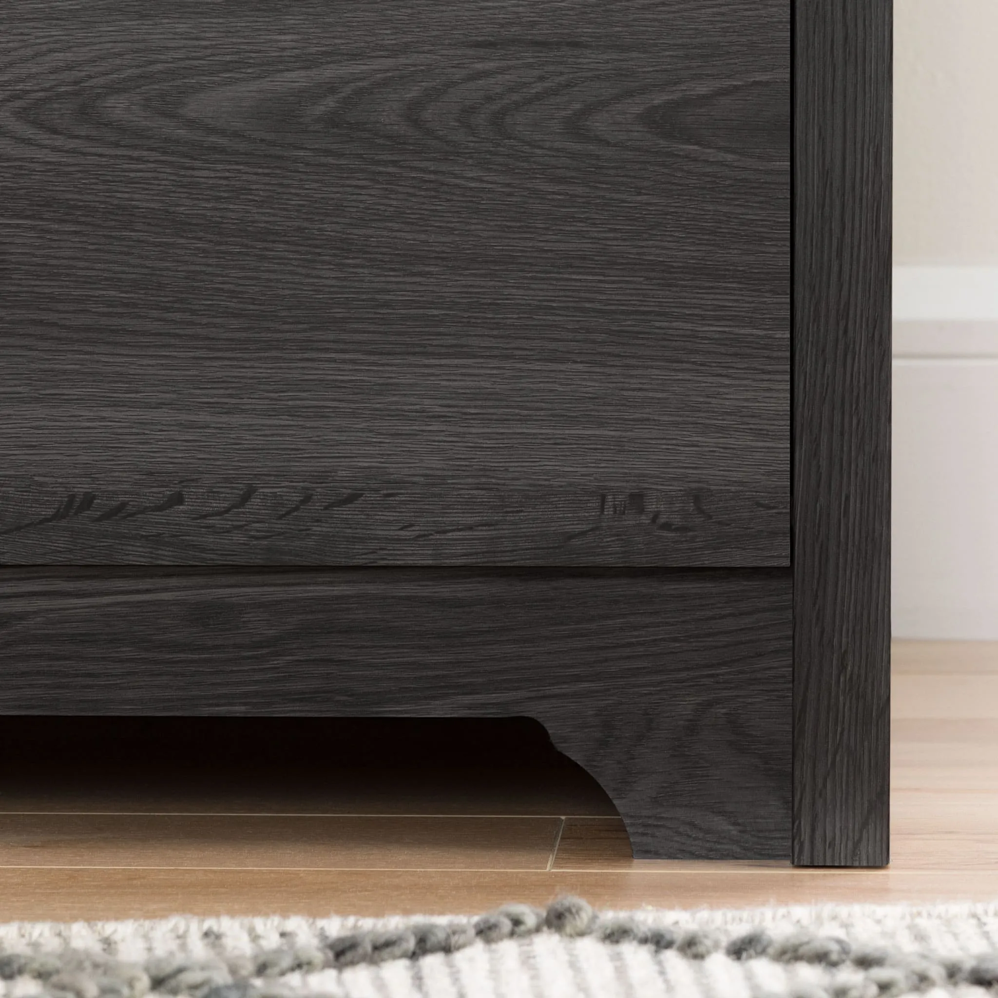 South Shore Commode 5 Tiroirs - Fusion Chêne Gris
