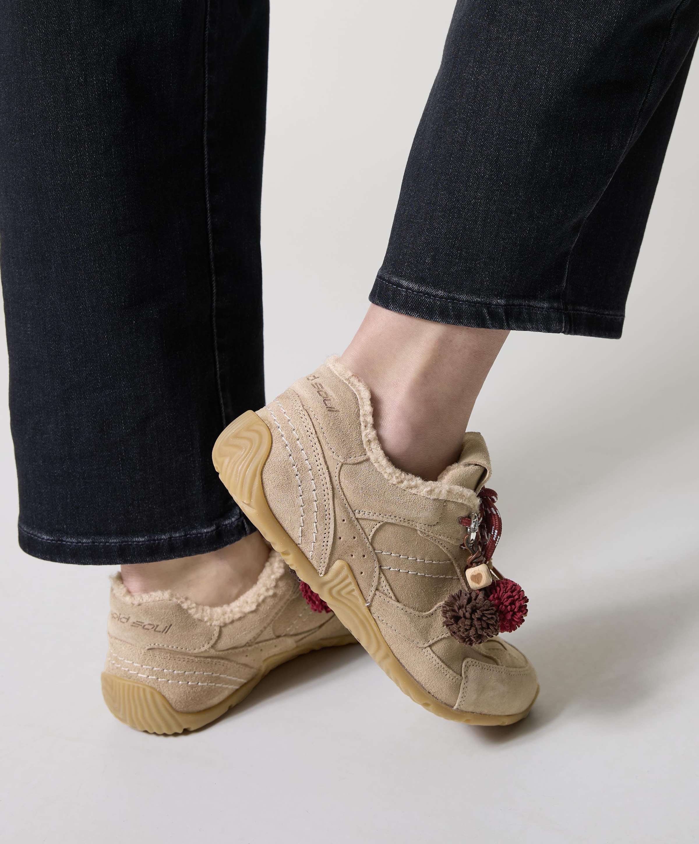 Rapid Soul Alexia dames sneakers beige