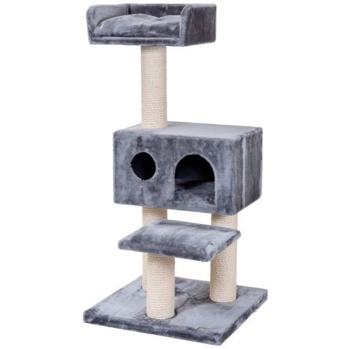 Arranhador Comfort para gatos, cinza
