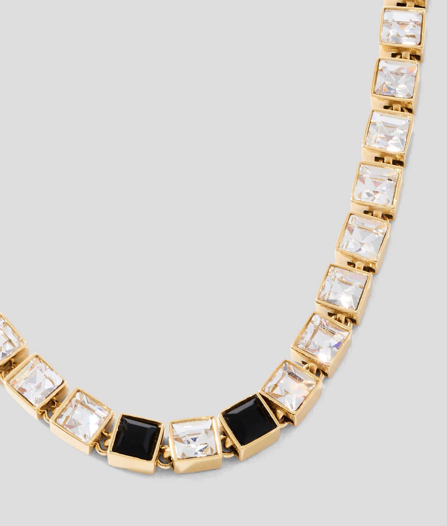 Collier en cristal doré - Or