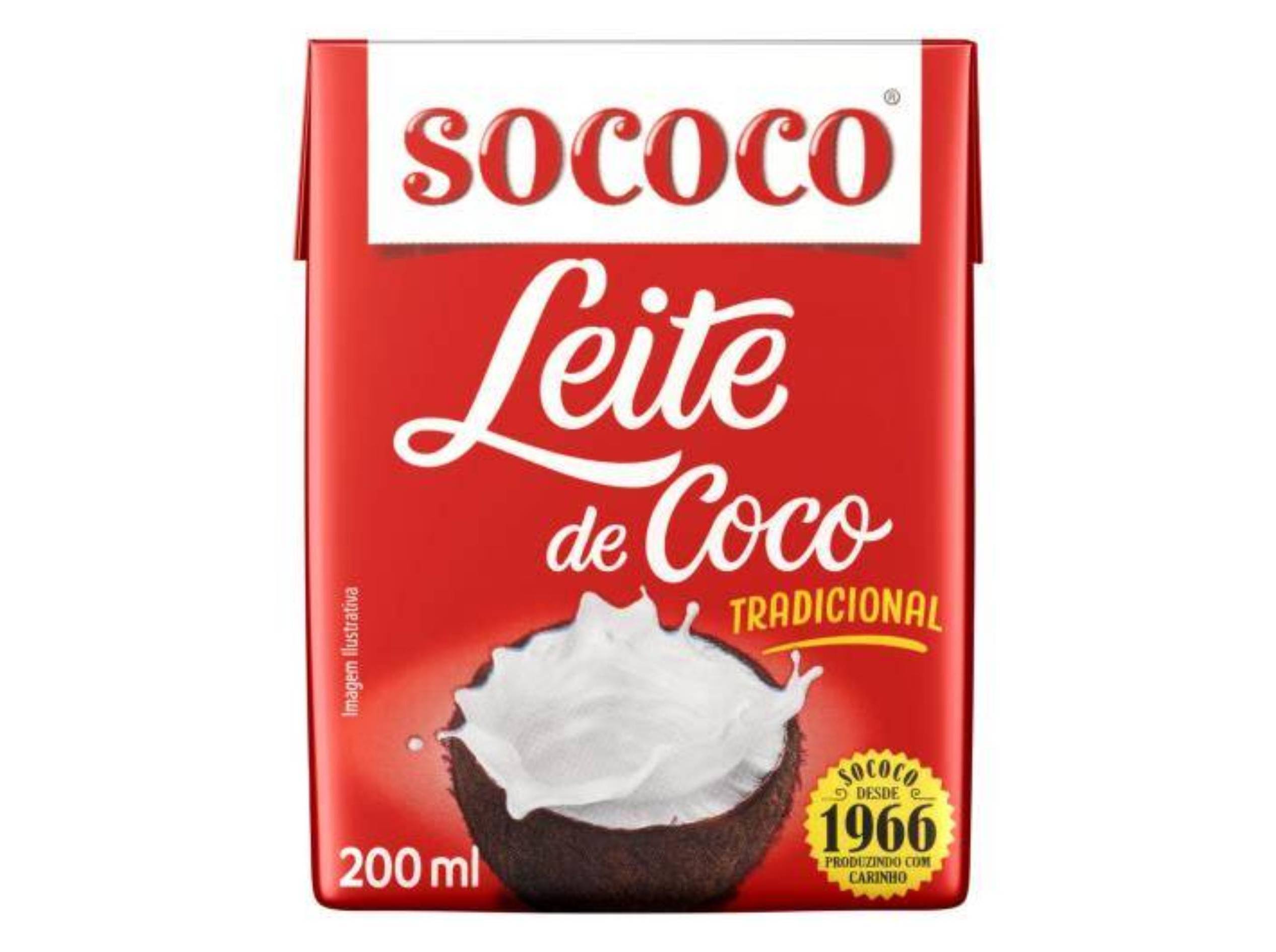 LEITE DE COCO SOCOCO TETRAPACK 200ML