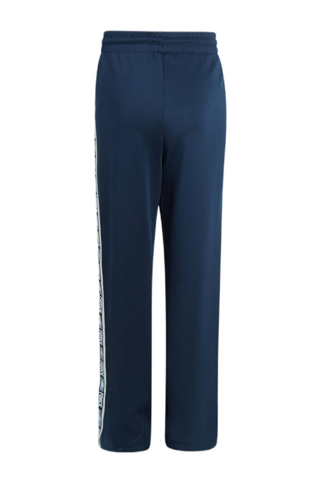 Shoeby joggingbroek donkerblauw/wit