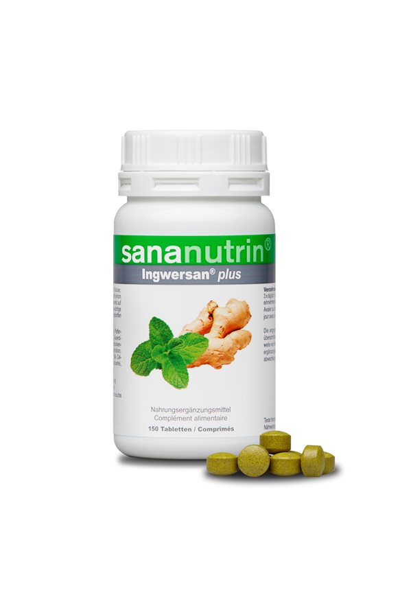 sananutrin Ingwersan plus Tabl Ds 150 Stk