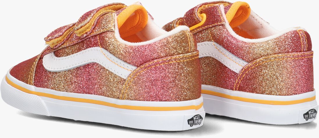 VANS oranje vans lage sneakers old skool v