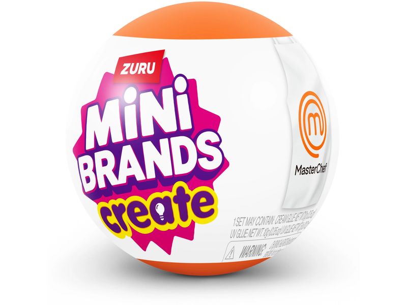 Zuru Master Chef Mini Brands Series 1 assortiert Miniaturgerichte in Überraschungsball