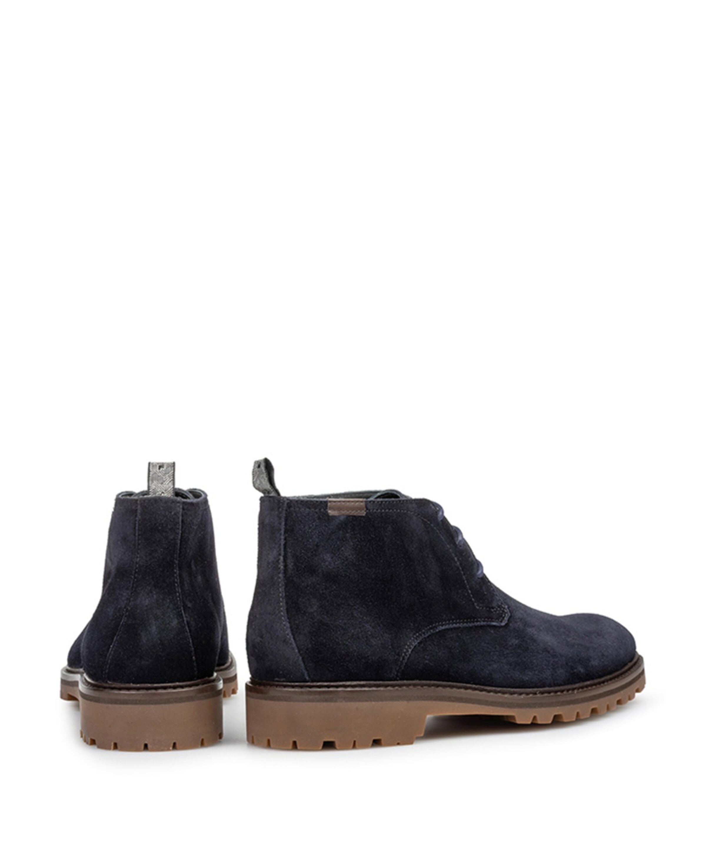 Floris van Bommel heren veterboots blauw