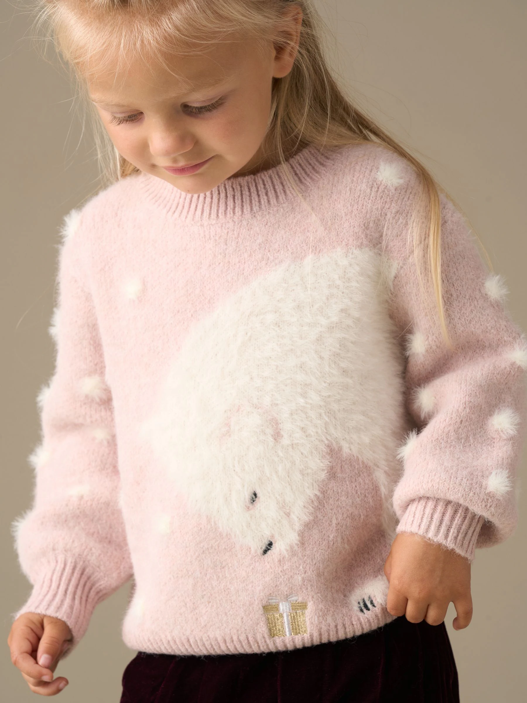 Angel & Rocket Izzy Polar Bear Jumper