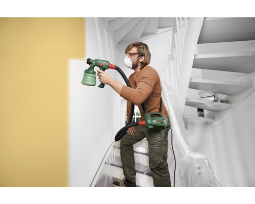 BOSCH verfspuit PFS 2000 incl. 2e verfemmer