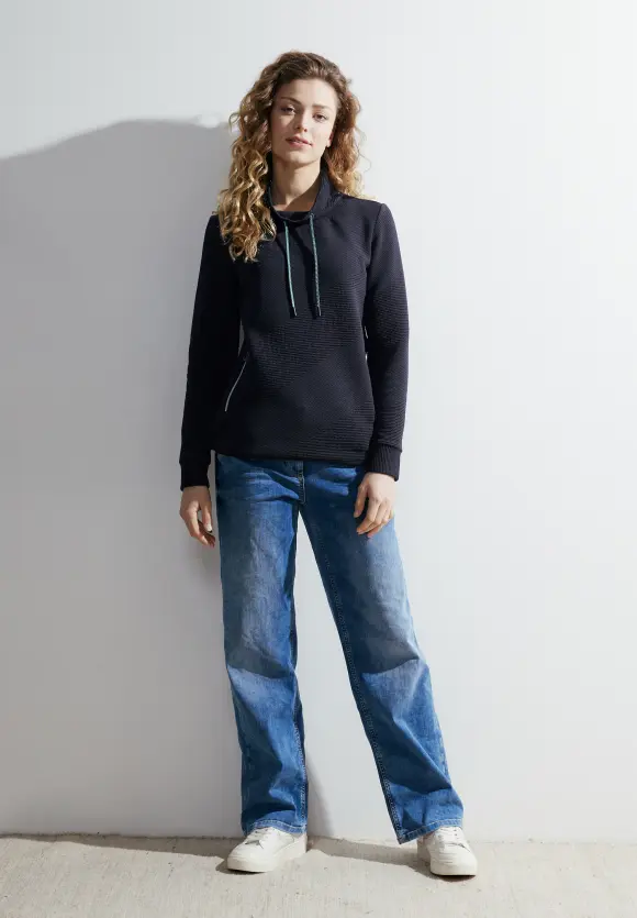 Struktur Sweatshirt - universal blue