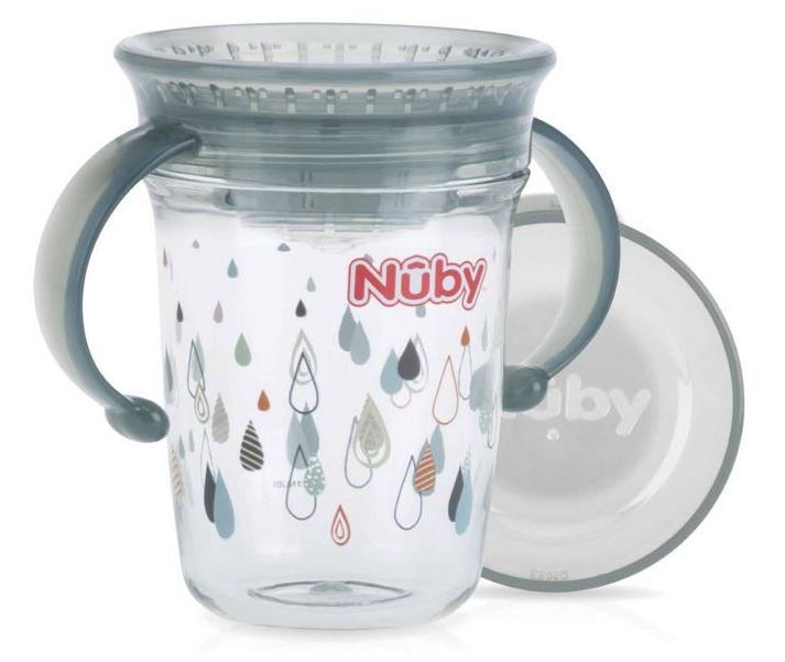 Nûby Drinkbeker Wonder Cup Grijs Met Handvaten1st