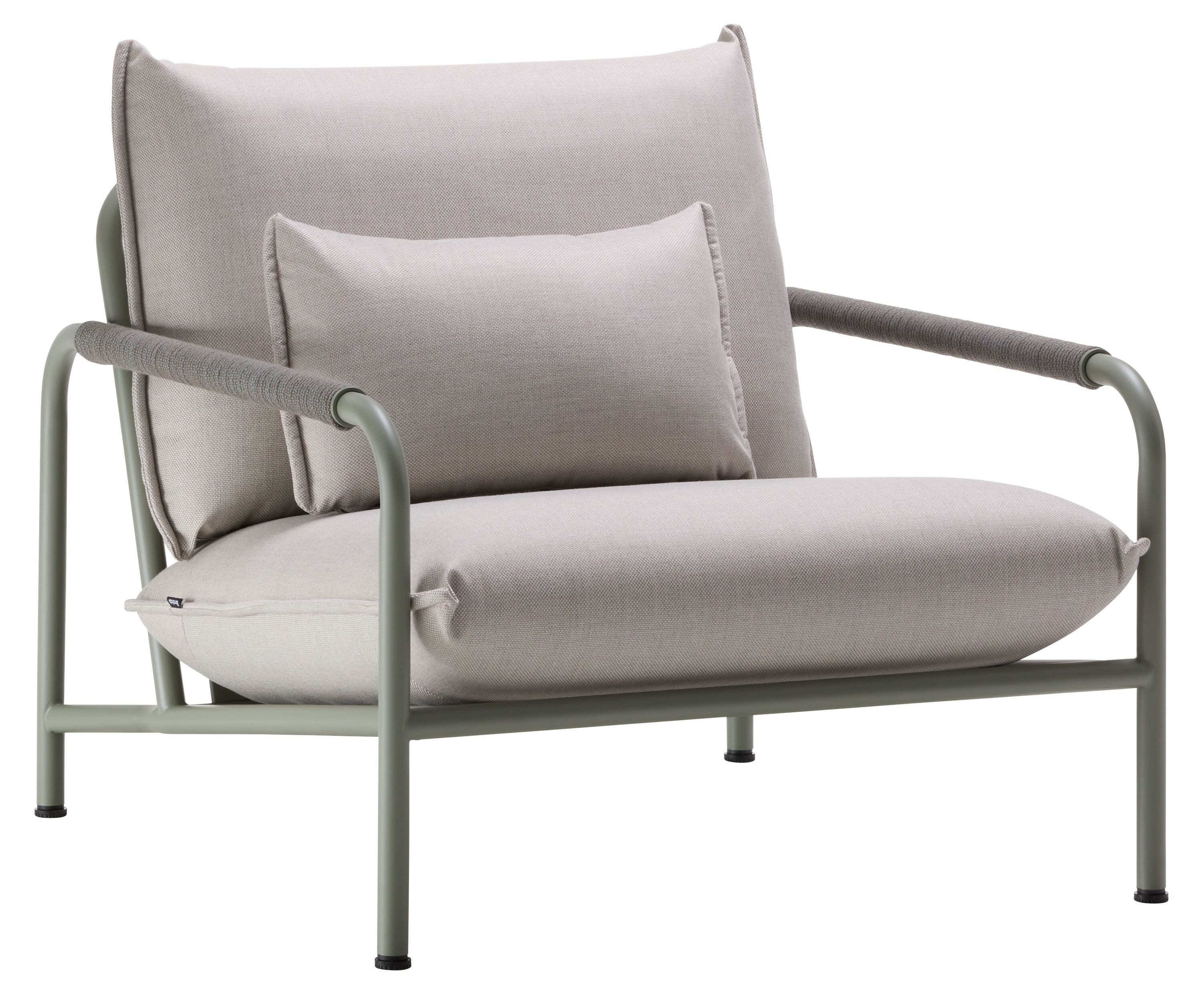 SAMOA Loungesessel - Hellgrau / B: 83.0 cm x T: 98.0 cm x H: 80.0 cm