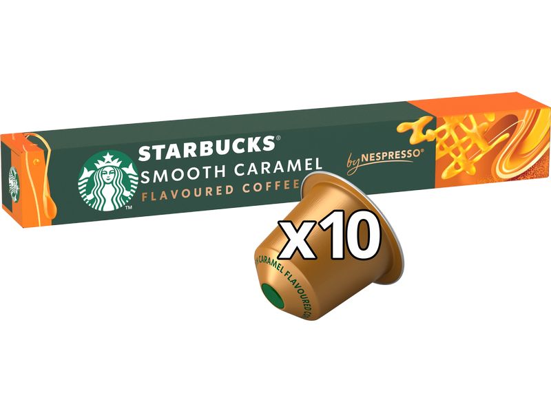 Starbucks Kaffeekapseln Smooth Caramel by Nespresso Flavour Kaffeekapseln für Nespresso Maschinen