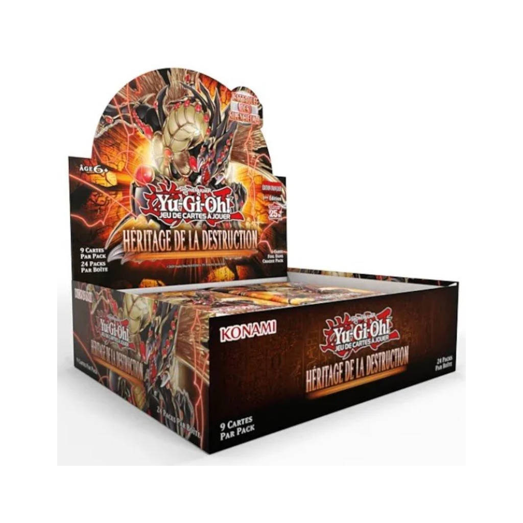Yu-Gi-Oh! Héritage de la Destruction - 24 Boosters