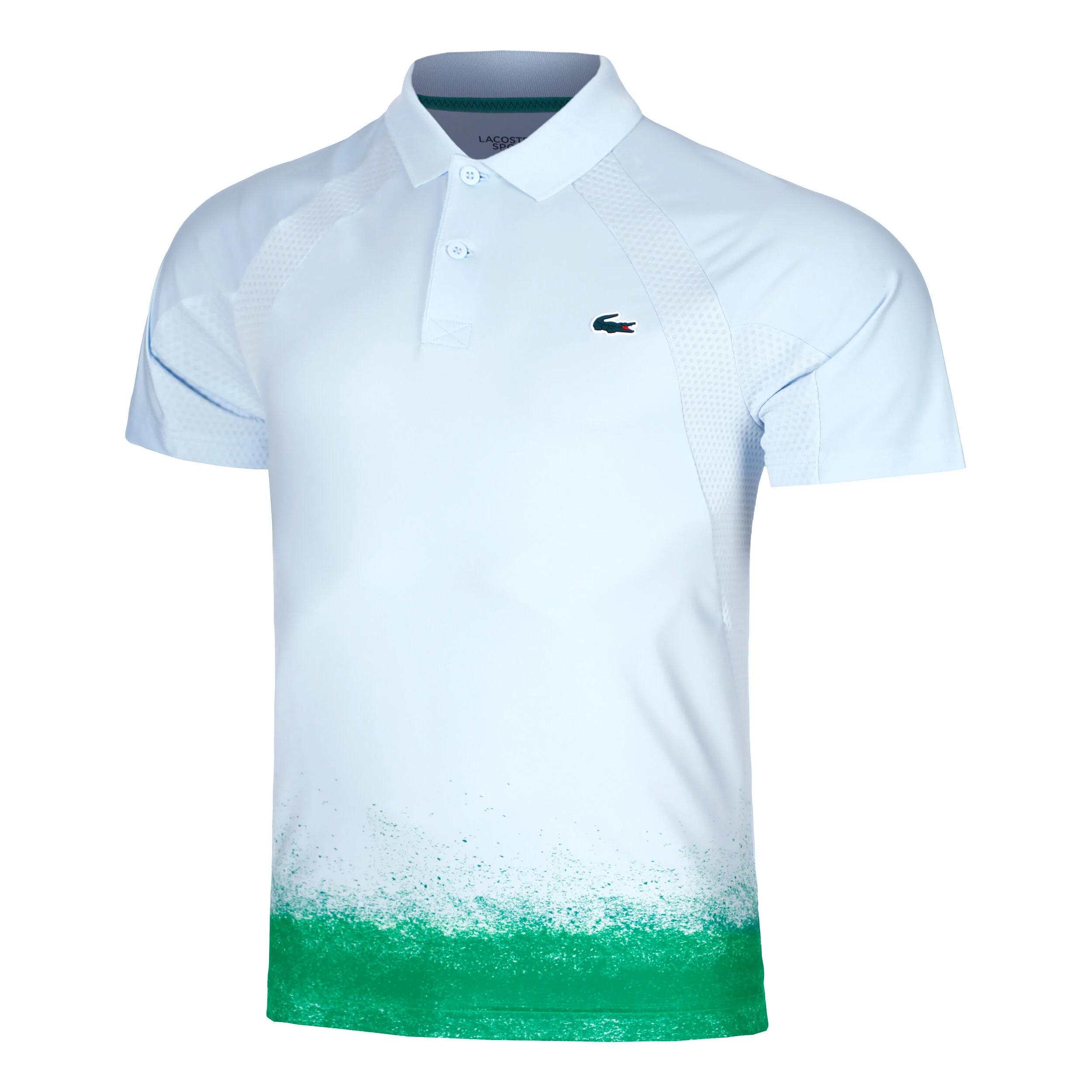 Lacoste Polo Hommes - Bleu Clair , Vert