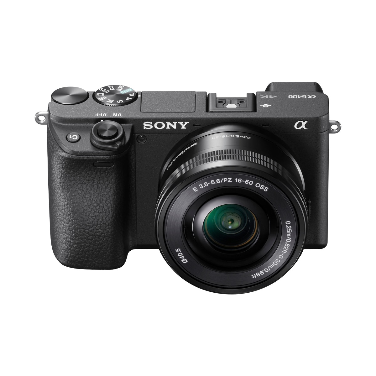 Sony Alpha A6400 kamerahus + E PZ 16-50 mm f/3.5-5.6 OSS zoomobjektiv