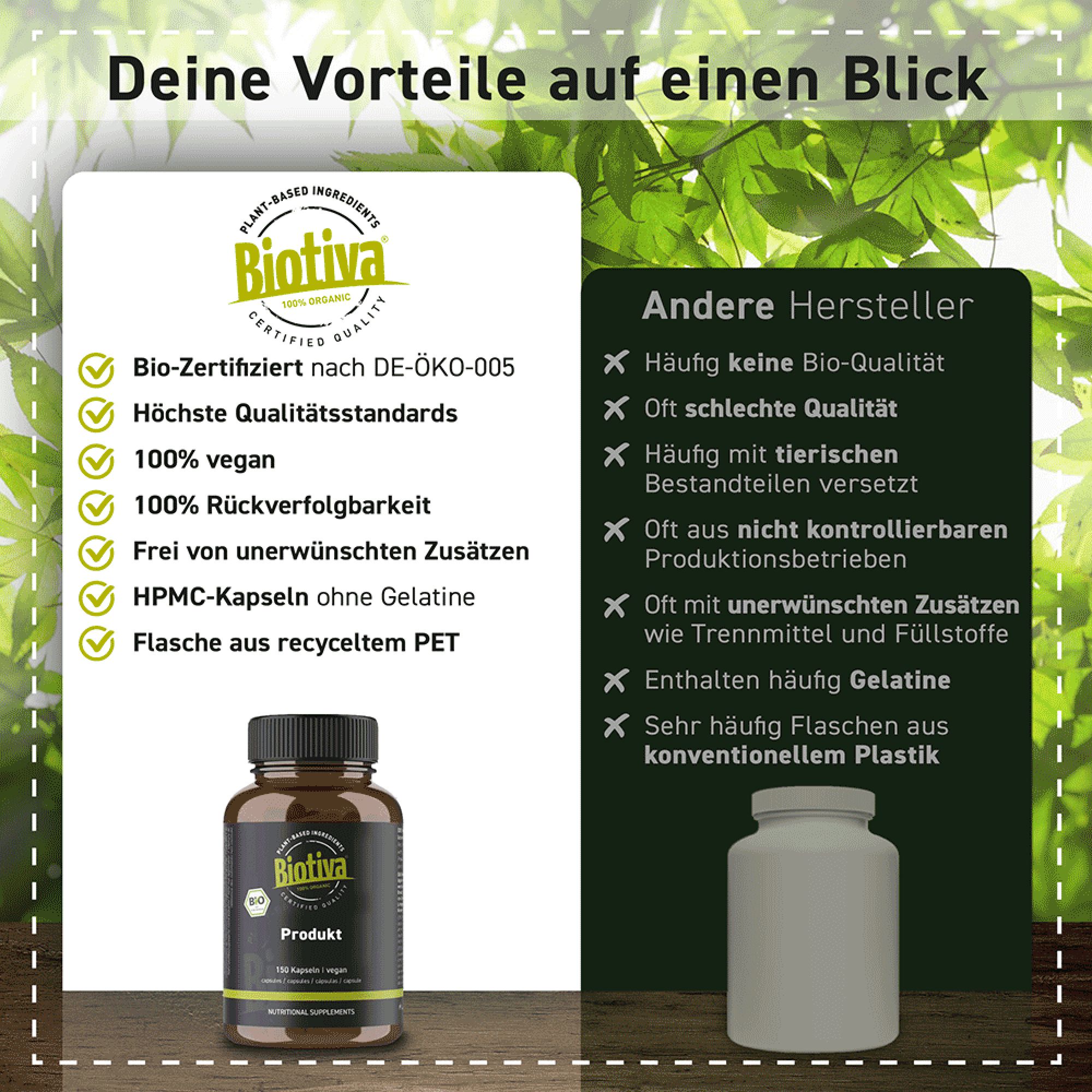 Biotiva Cordyceps Kapseln Bio