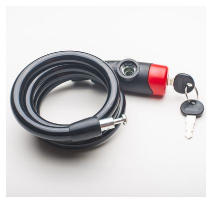 Antivol Câble Qloc Security SPK-12-180 | 12 x 1800 mm   Support