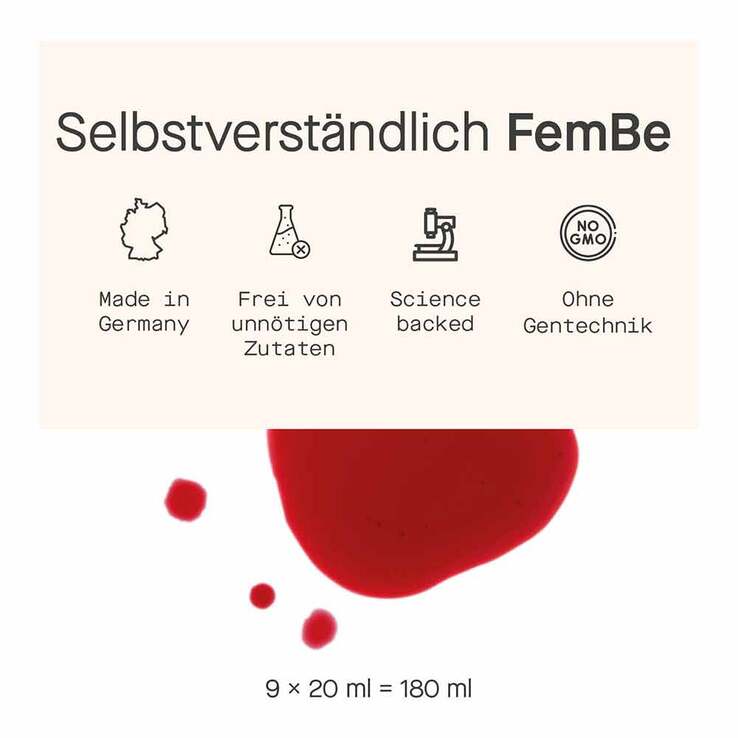 Fembe Be1 Cranbe Liquid Formular, 9X20 ml