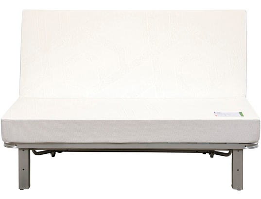 CONCEPT1 - Canapé lit Sally BZ 140 mousse 28 kg couette noir