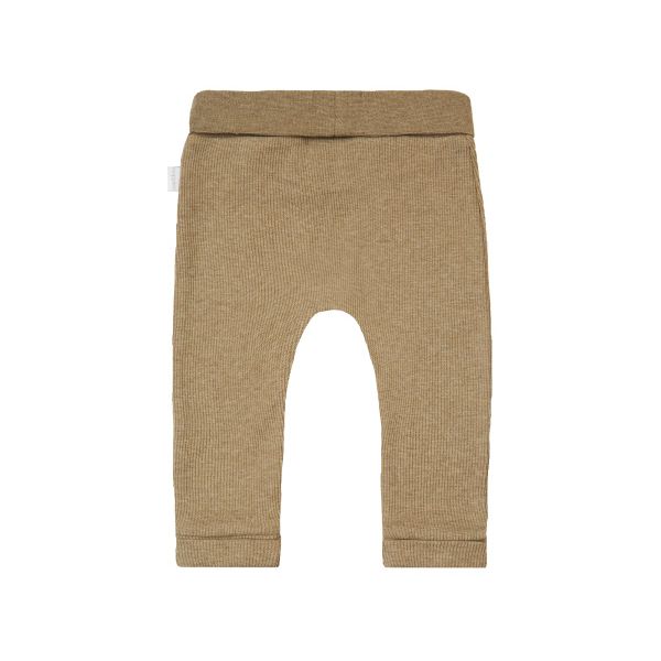 Noppies Naura Rib Broekje Taupe Melange Mt. 50