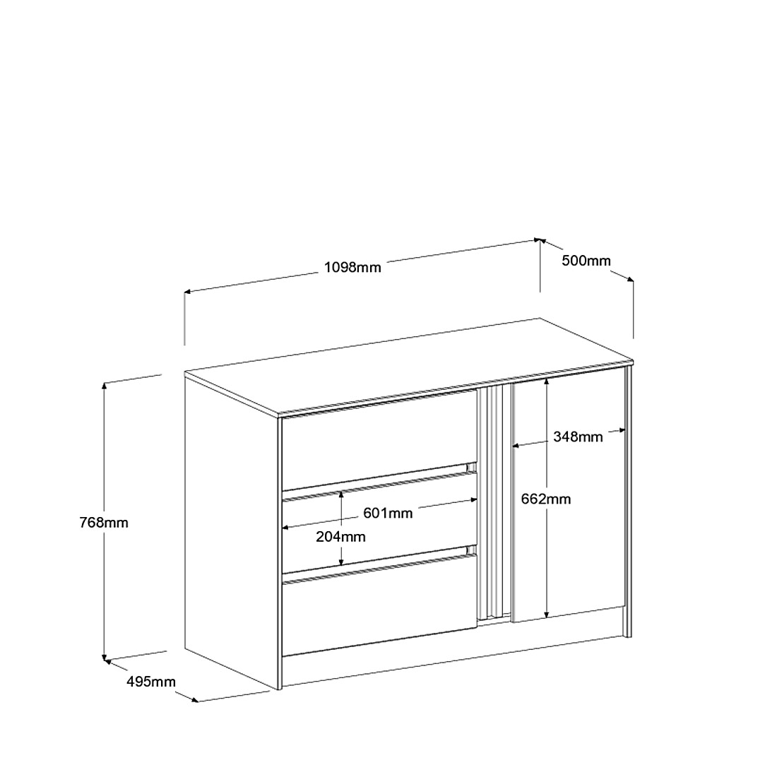 Parisot Schlafzimmer 4-teilig 