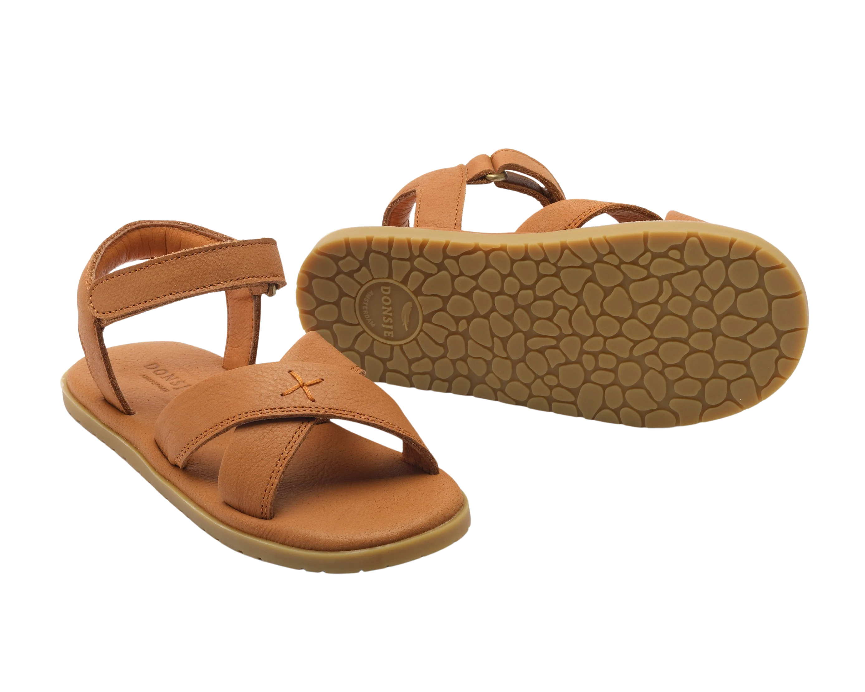 Qotis Sandals | Caramel Leather