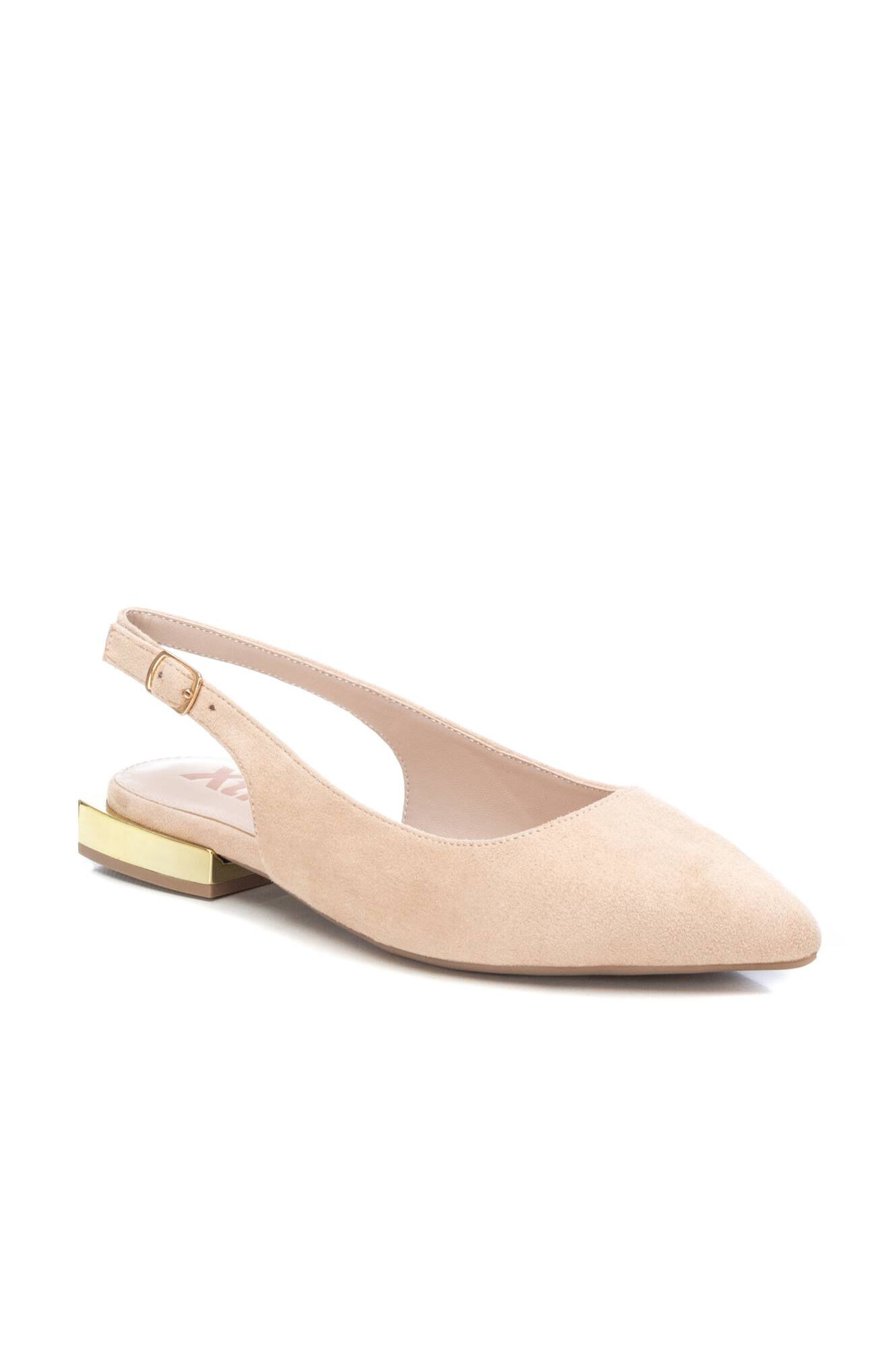 Zapato sra antelina bege - Bege