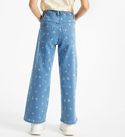 The New Jeans - Wide - TnLinnea - Medium Blue Denim Wash