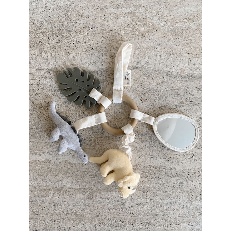 Konges Sløjd FABRIC RING DINO Multi