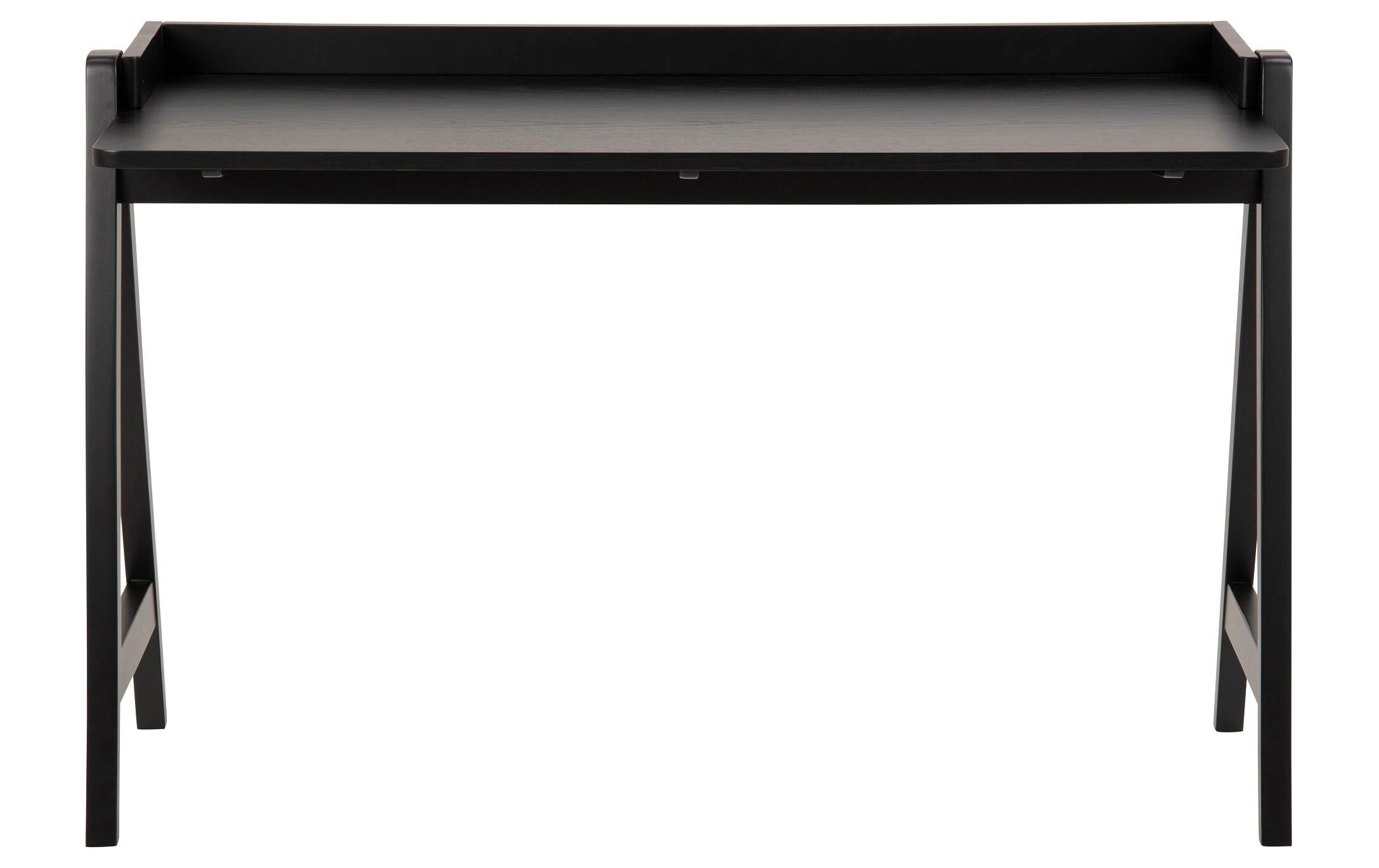 Tisch Miso, Schwarz matt<br>Schreibtisch in modernem Design