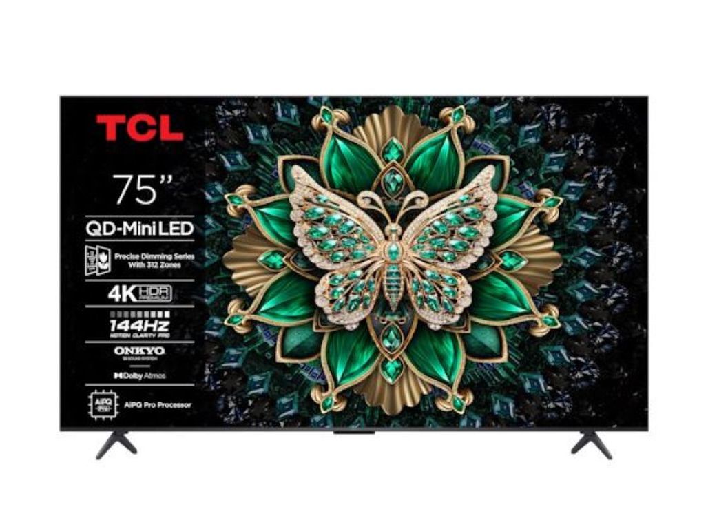 TV MINI LED TCL 75C6K (75'' 4K SMART TV GOOGLE 189CM)
