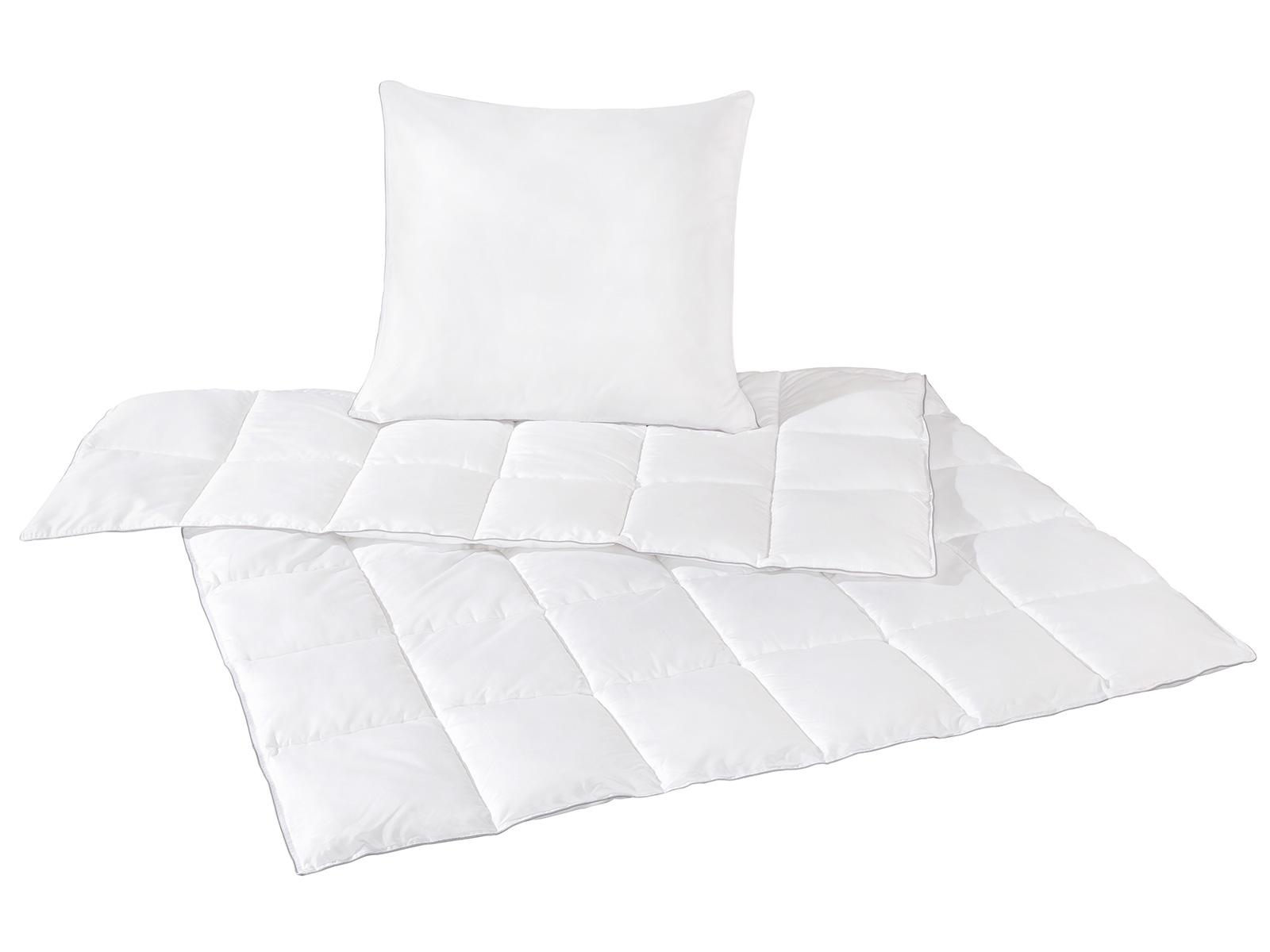 Sleepsy Microfaser Set Bettdecke und Kissen - 135x200cm