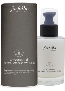 Farfalla Natural Aftershave Balm Sandalwood, 100 ml