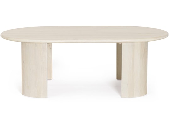 CONCEPT1 - Table basse Orlando naturel 130 x 80 x h45 cm