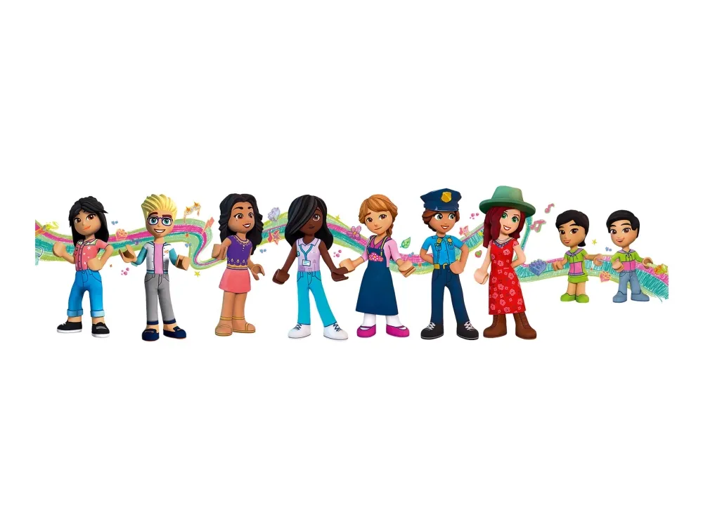 LEGO Friends 41732 Midtbyens blomster- og designbutikker
