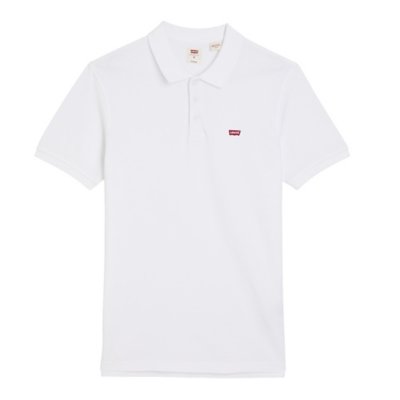 Polo à manches courtes homme Hm 0003 White + LEVIS