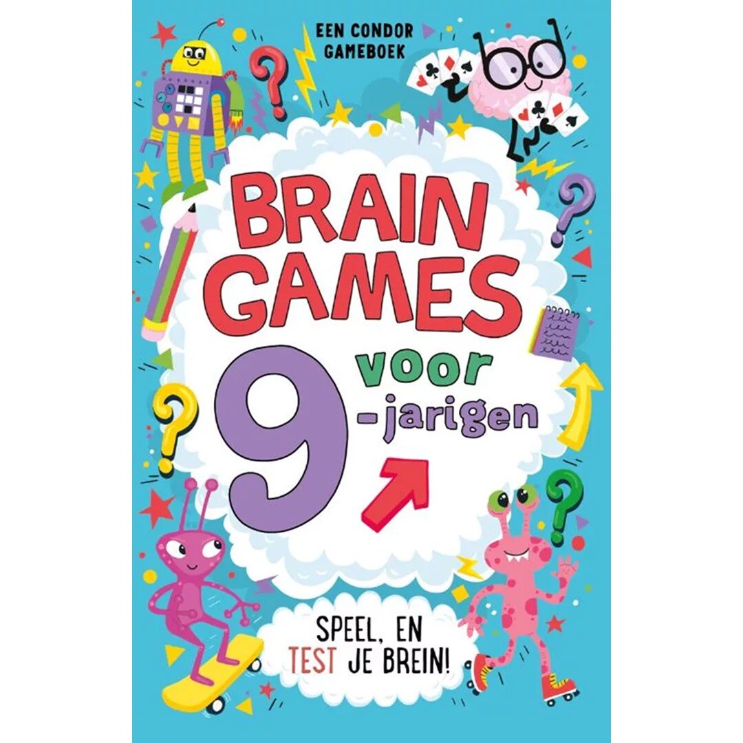 Uitgeverij condor braingames voor 9-jarigen