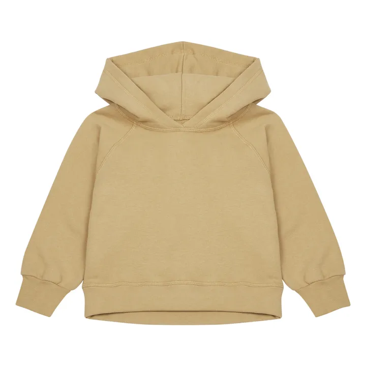 Poudre Organic Sweat Molleton Epais Coton Bio Citron | Camel
