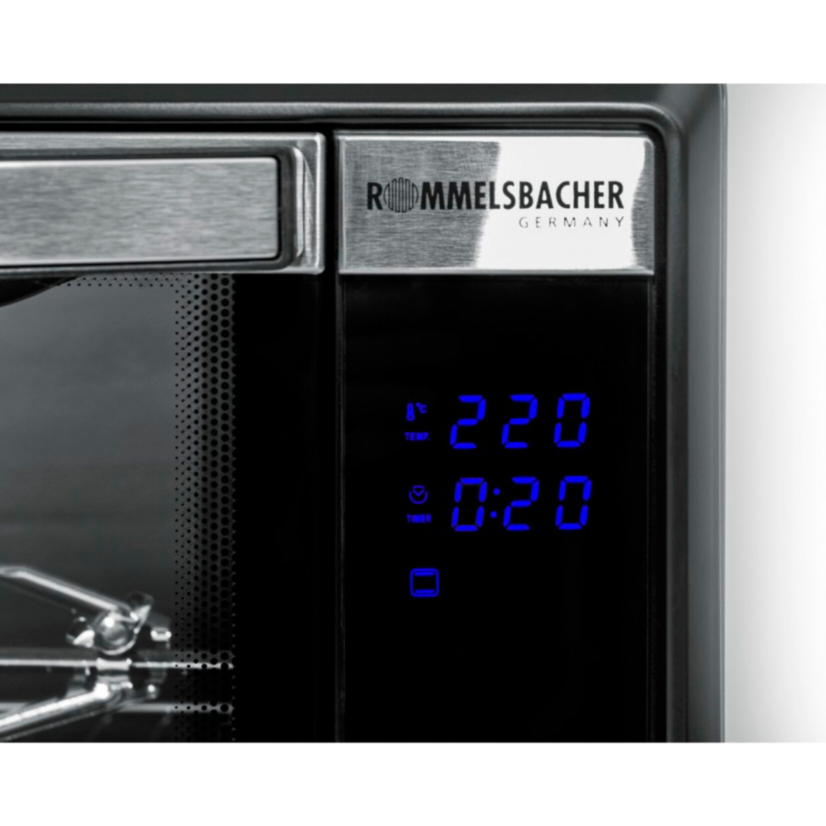 Rommelsbacher Mini-Backofen Back- und Grillgerät BGE 1580/E