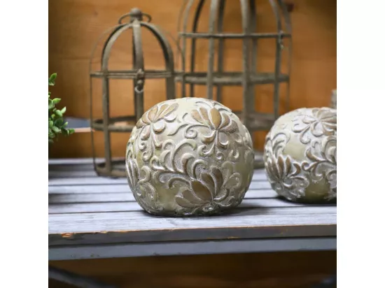 Boule décorative motifs 