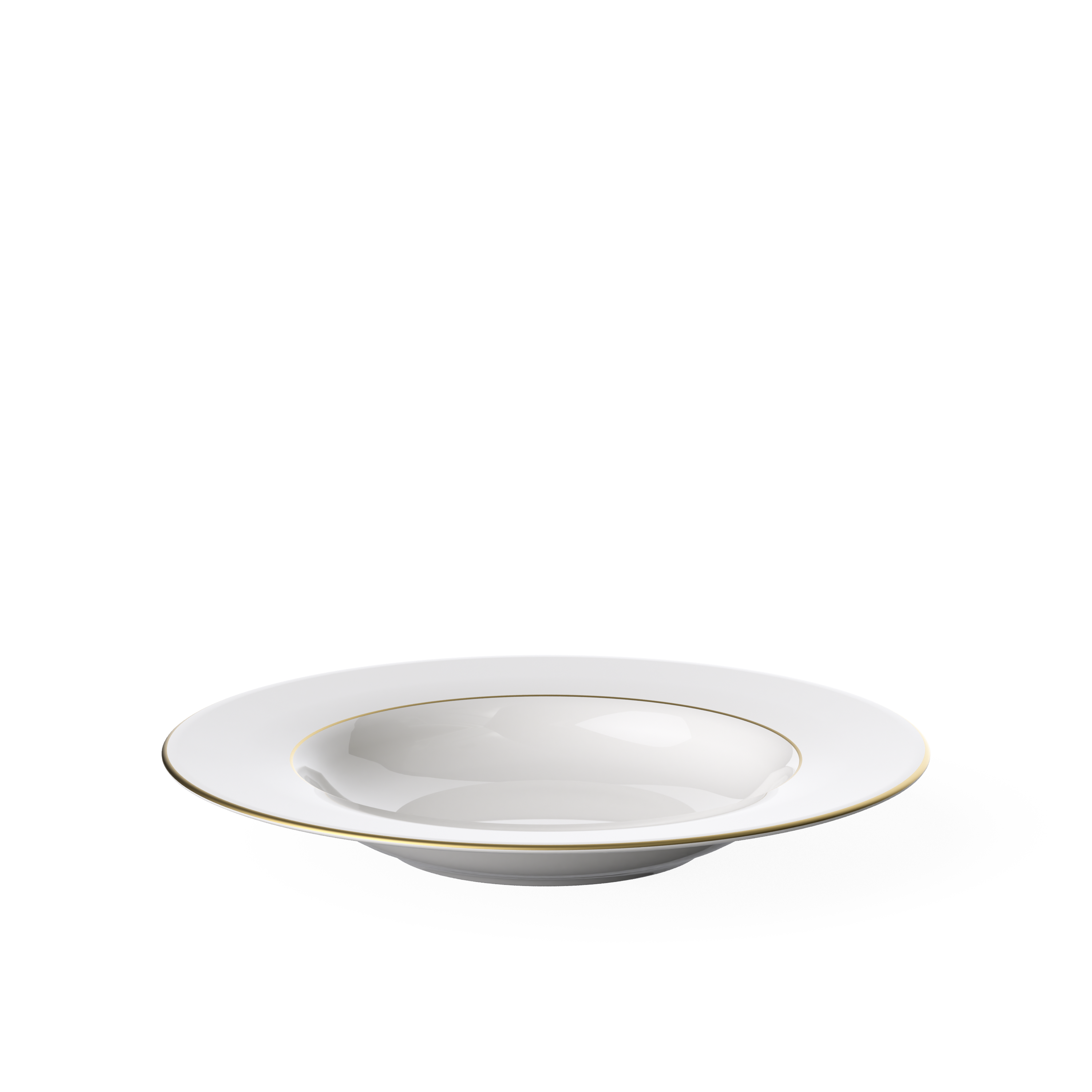 Anmut Soup bowl White, 9.8'', Premium Bone Porcelain