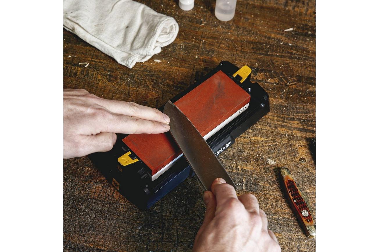 Work sharp Whetstone Knife Sharpener combinatieslijpsteen, WSBCHWHT