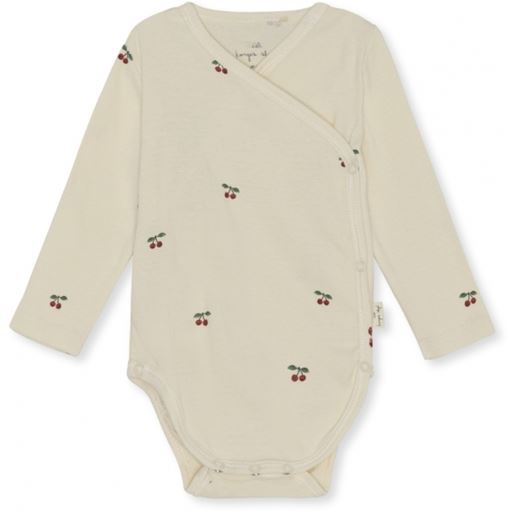 Konges Sløjd Newborn Body, Cherry, 62 cm