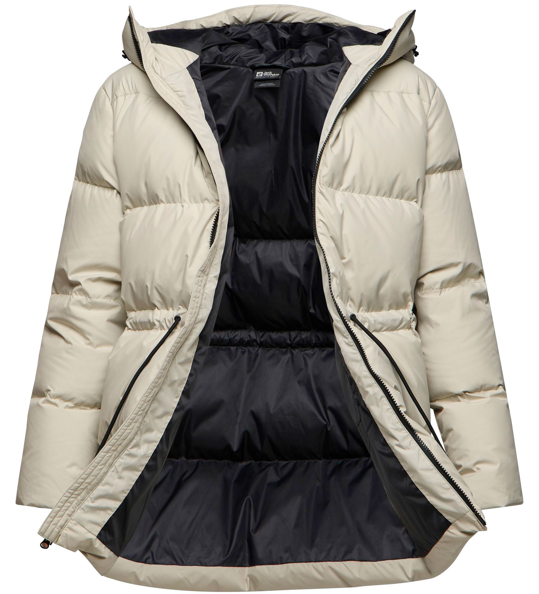 Jack Wolfskin Daunenjacke »KIRSCHALLEE« mit Kapuze Wärmend, winddicht, Übergangsjacke