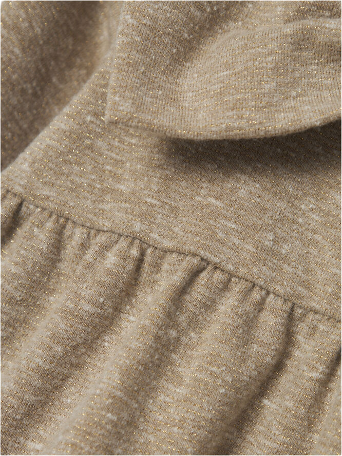 Name It NBFROSSIA LS DRESS Weathered teak